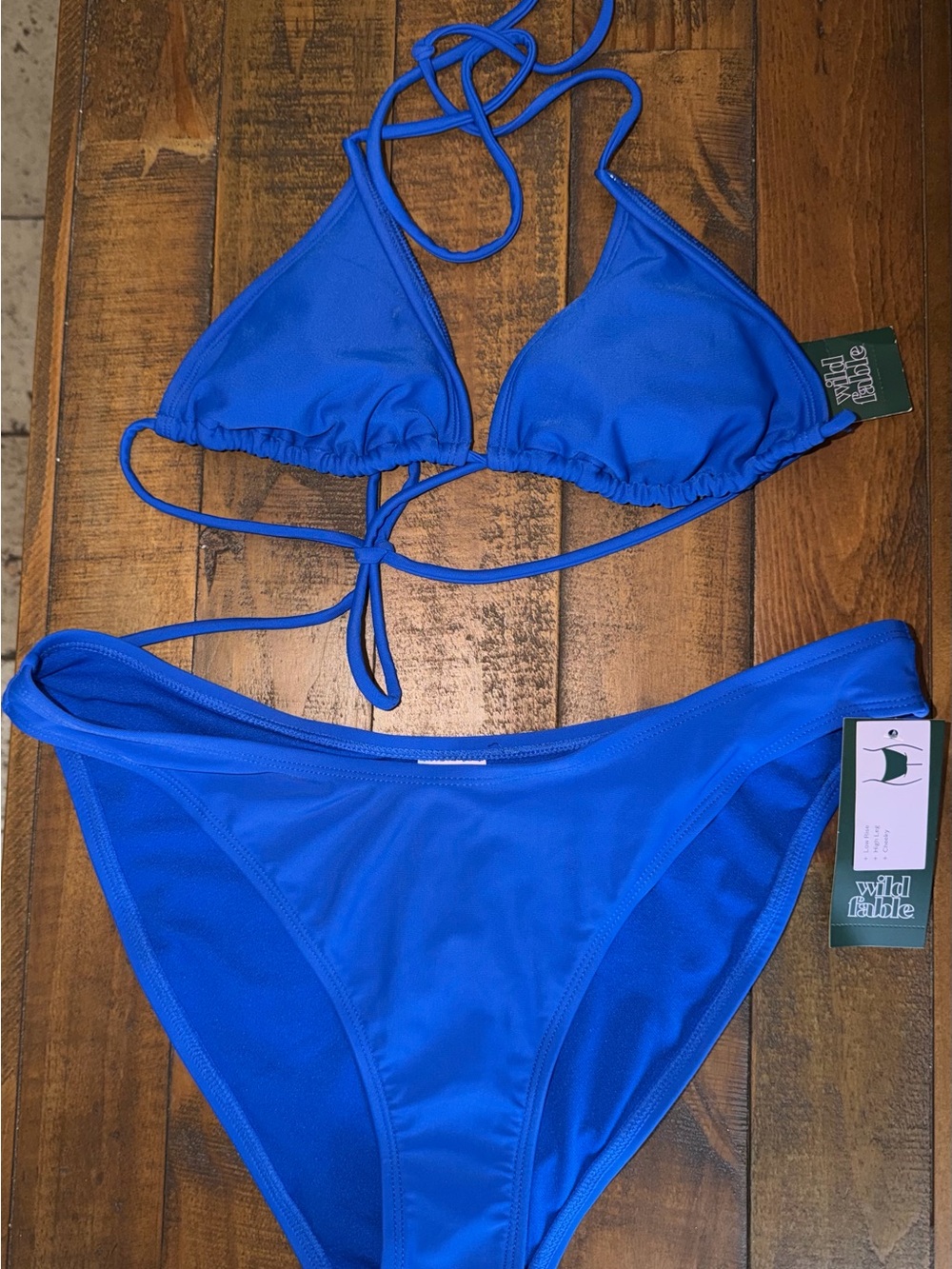 RESERVE IT for Sierra. Don’t purchase Wild Fable Bright Blue Triangle Bikini Set